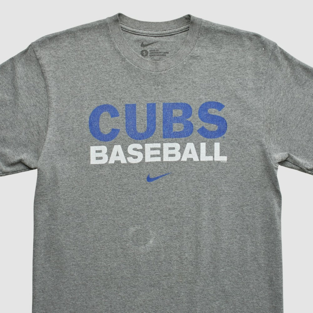 Dark Heather Gray Chicago Cubs Nike 2000s T-shirt