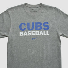 Dark Heather Gray Chicago Cubs Nike 2000s T-shirt