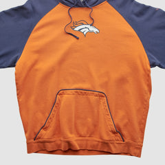 Reebok 2000s Hooded Pullover Sweatshirt - Denver Broncos Pullover