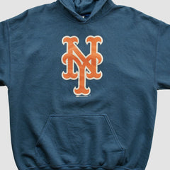 Navy New York Mets Gildan 2015 Hooded Pullover Sweatshirt