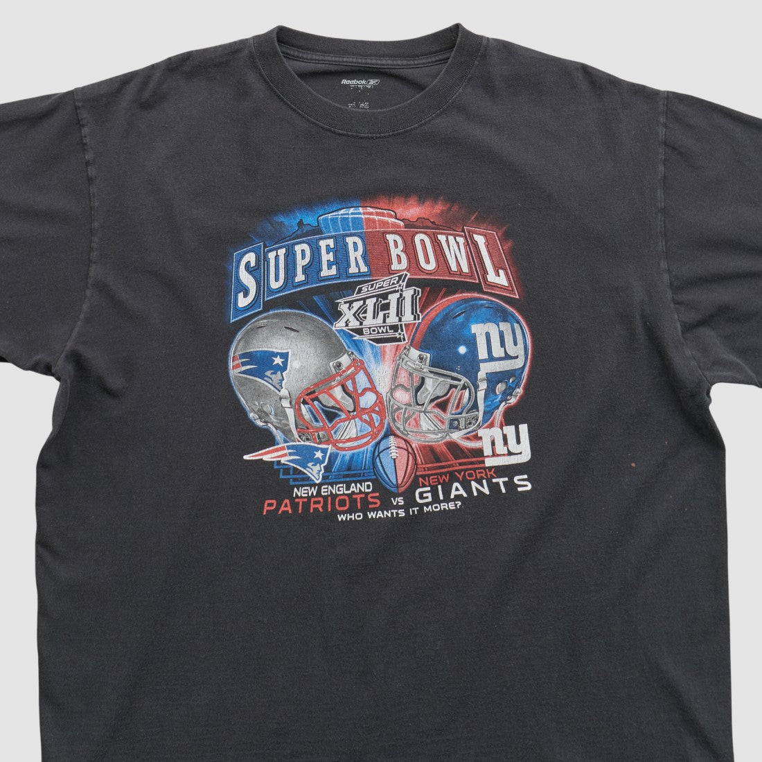 Super Bowl XLII Reebok 2008 T-shirt - New York Giants T-shirts