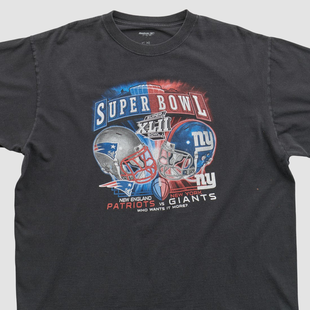 Super Bowl XLII Reebok 2008 T-shirt - New York Giants T-shirts