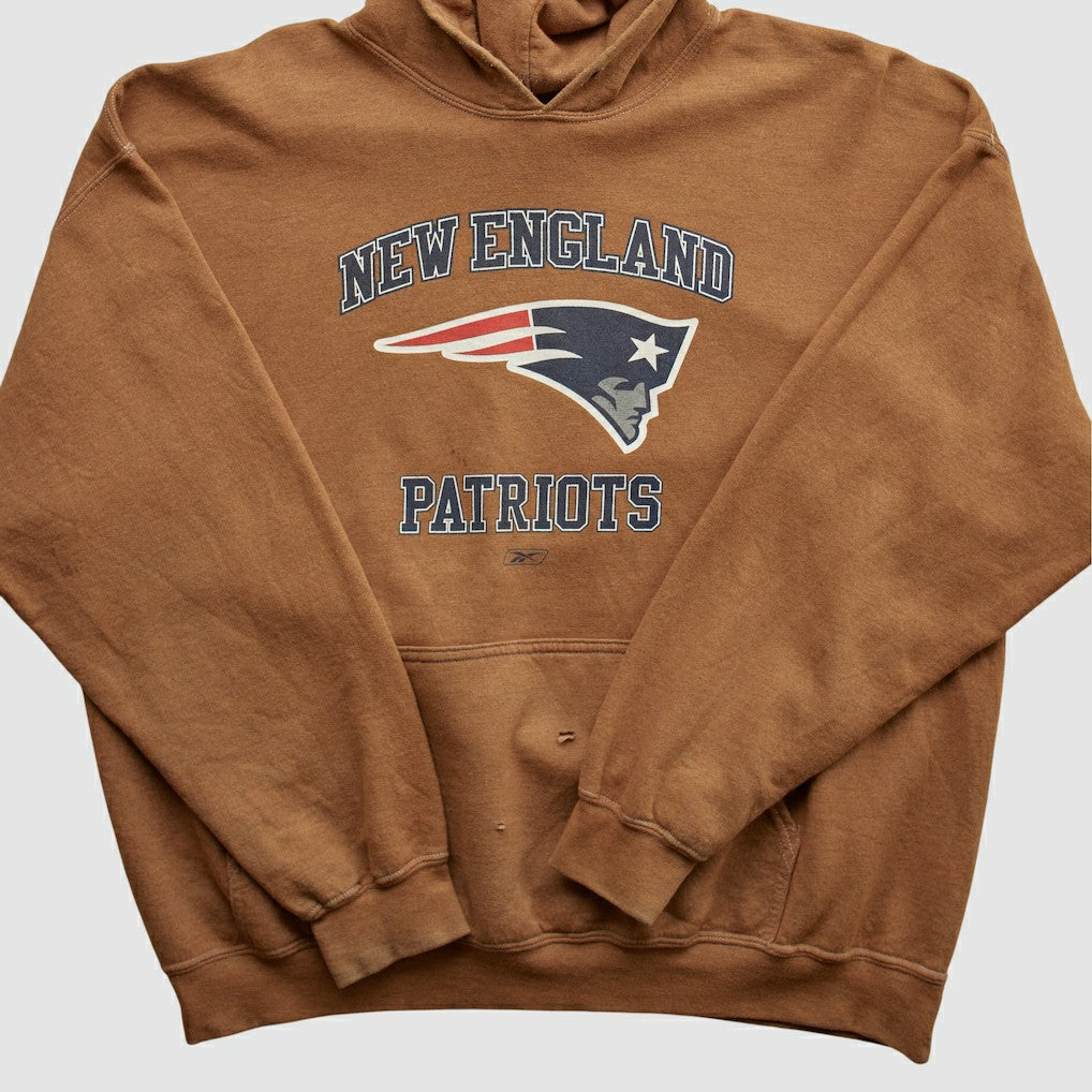 NFL 2000s Hooded Pullover Sweatshirt - New England Patriots Pullover