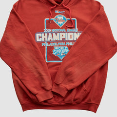 Red National League Champions 2009 Hooded Pullover Sweatshirt