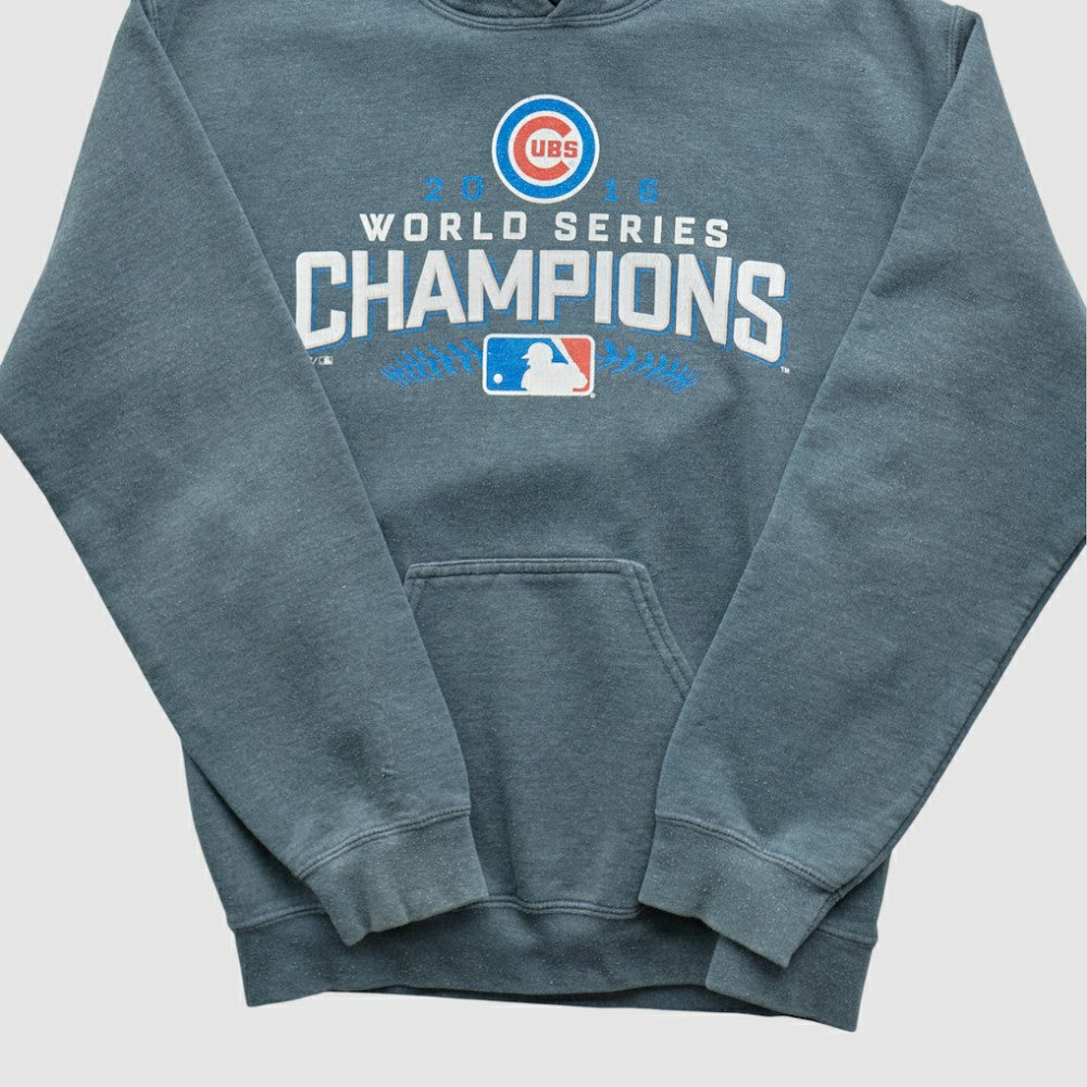 Dark Heather Gray World Series Champions 2016 Hooded Pullover Sweatshirt