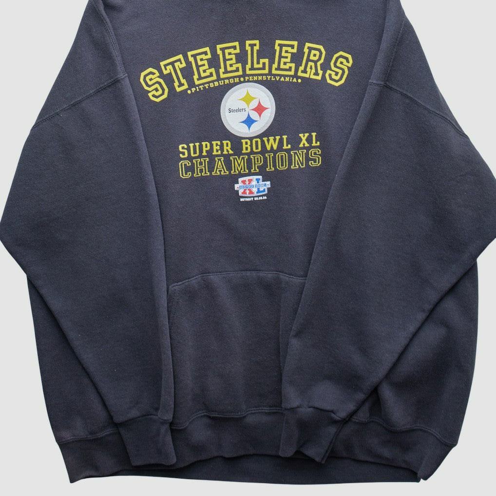 2006 Hooded Pullover Sweatshirt - Pittsburgh Steelers Pullover