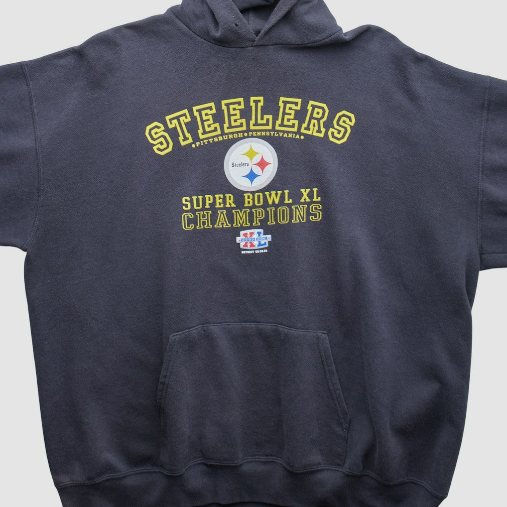 2006 Hooded Pullover Sweatshirt - Pittsburgh Steelers Pullover