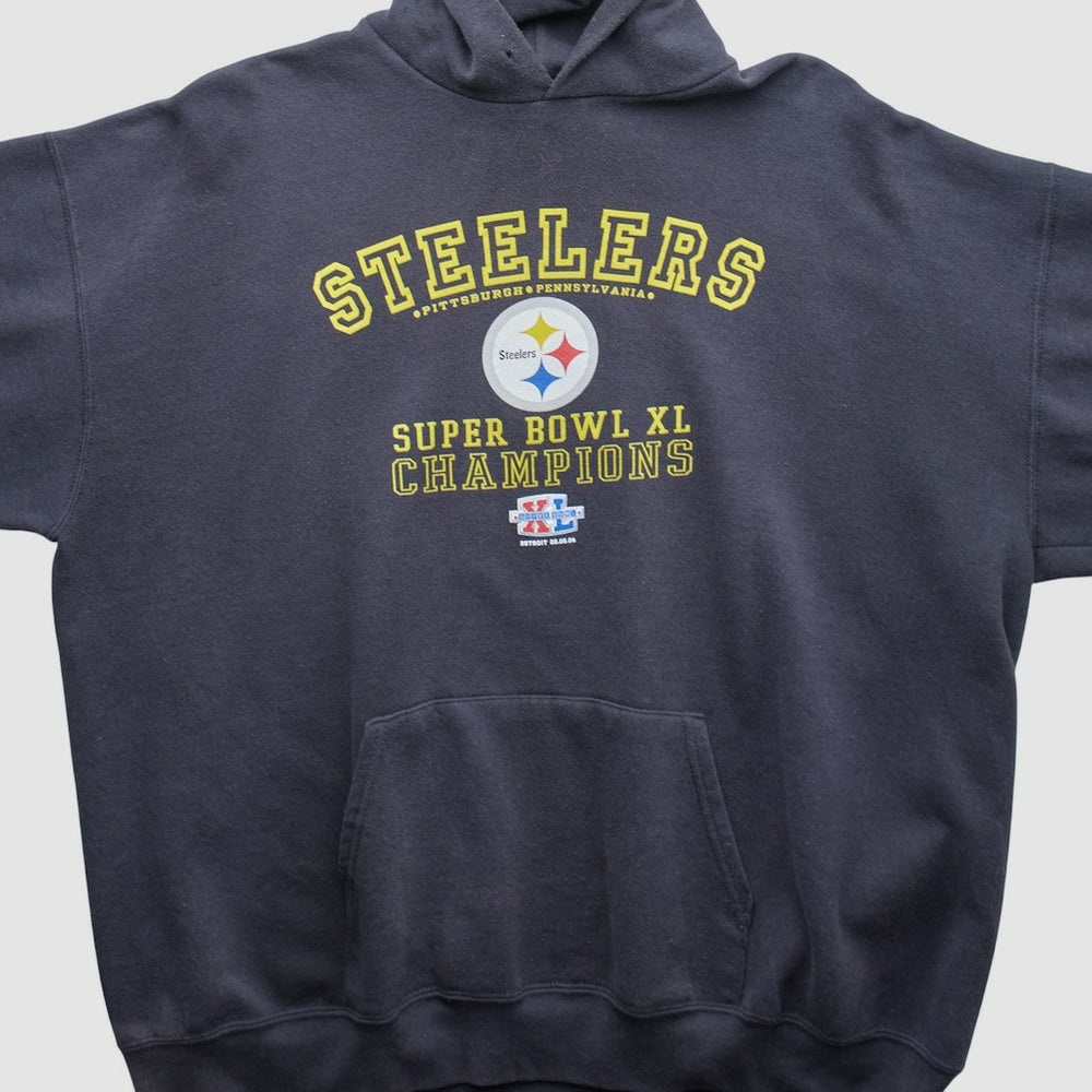 2006 Hooded Pullover Sweatshirt - Pittsburgh Steelers Pullover