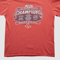 Red Boston Red Sox Majestic 2007 T-shirt