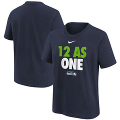 Youth 12 As One T-Shirt - Seattle Seahawks T-shirts