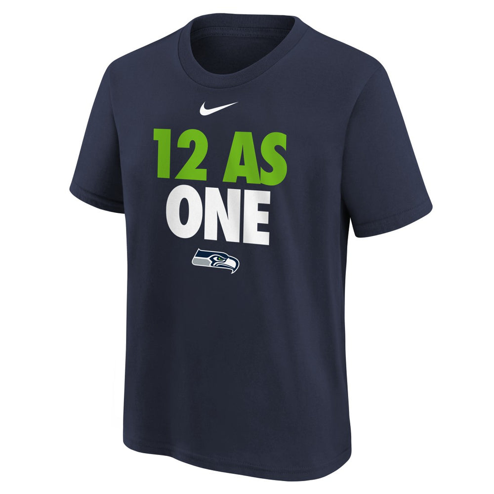 Youth 12 As One T-Shirt - Seattle Seahawks T-shirts