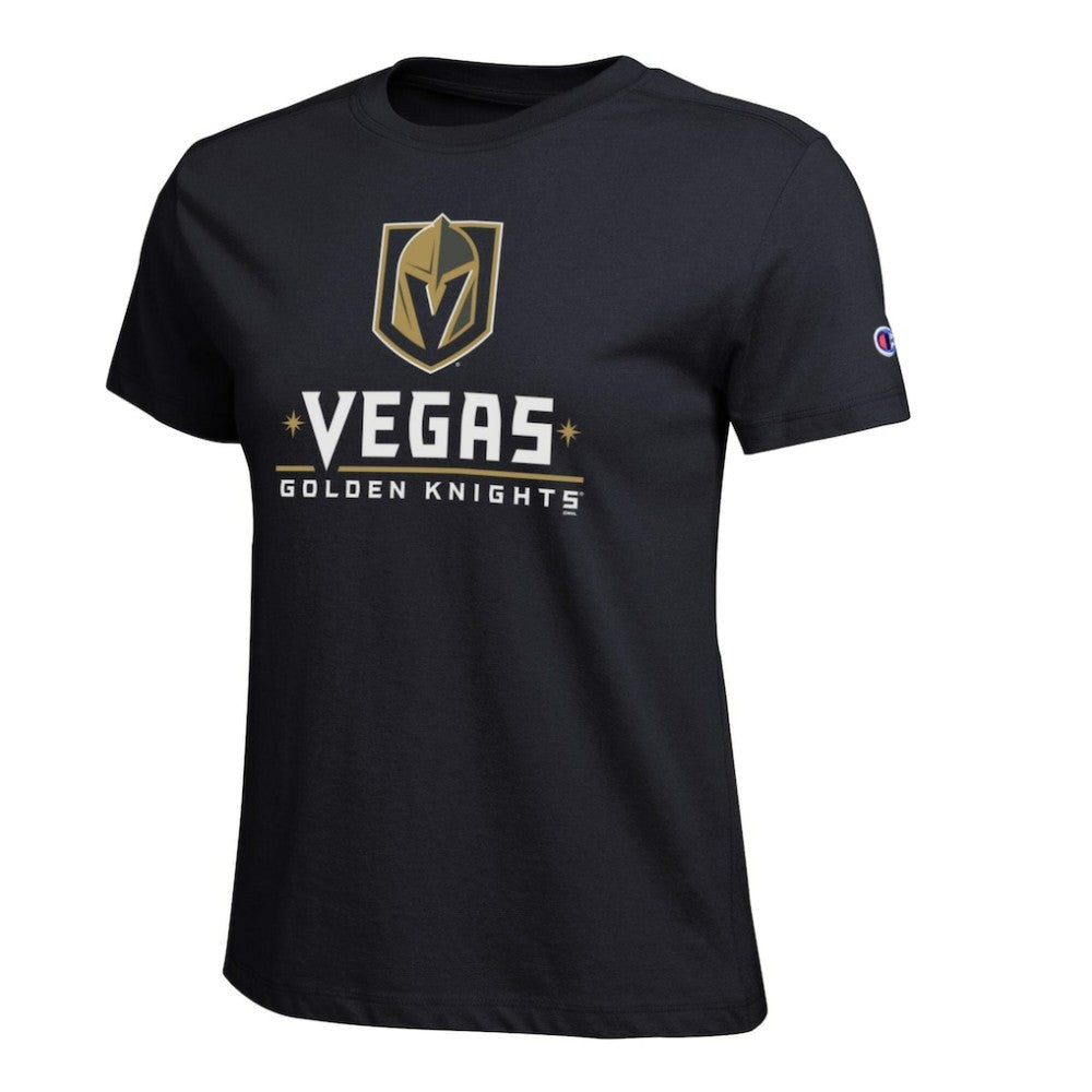 NHL Vegas Golden Knights Champion Women's Wordmark Lockup T-Shirt