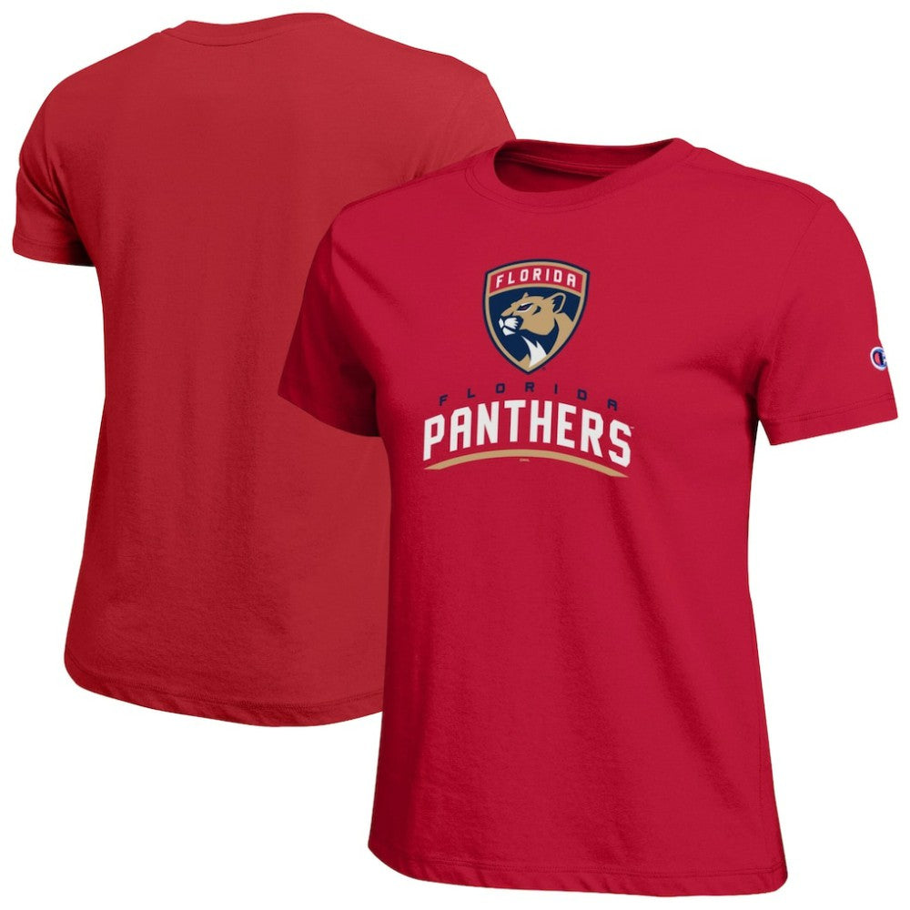 NHL Florida Panthers Champion Women's Wordmark Lockup T-Shirt