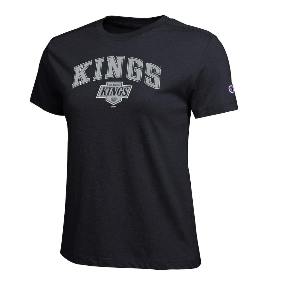 NHL Los Angeles Kings Champion Women's Arch Mascot Logo T-Shirt