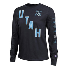 NHL Utah Mammoth Champion Women's 2-Hit Long Sleeve T-Shirt