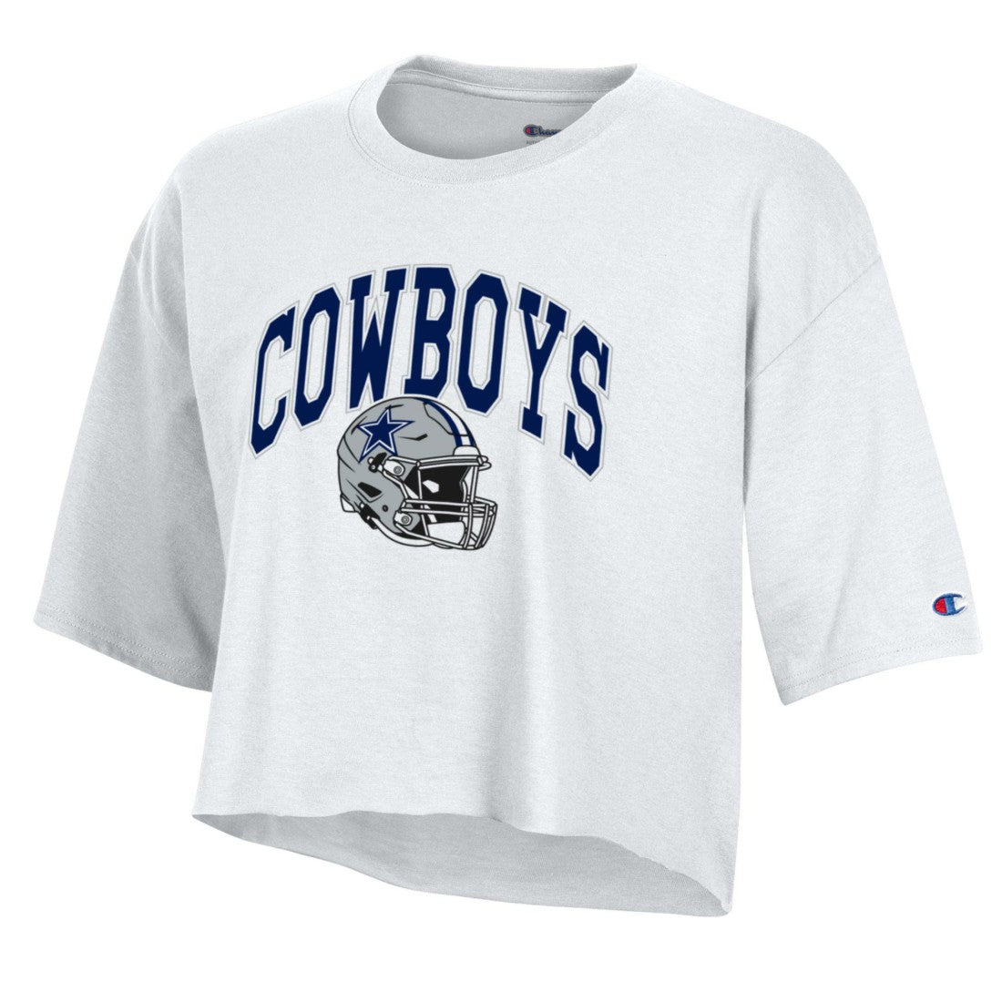 Women's Boyfriend Cropped T-Shirt - Dallas Cowboys T-shirts