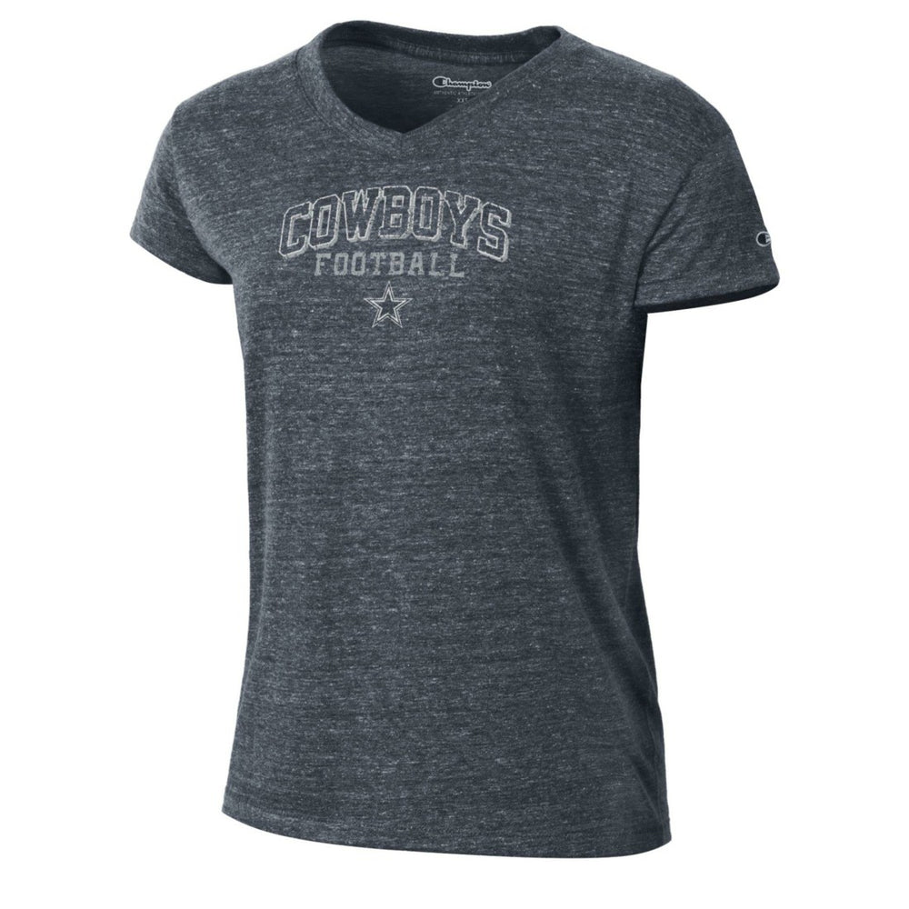 Women's Triumph Tri-Blend V-Neck T-Shirt - Dallas Cowboys T-shirts