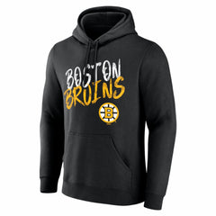 NHL Boston Bruins Hustle Personalized Name & Number Hoodie