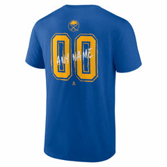 NHL Buffalo Sabres Hustle Personalized Name & Number T-Shirt