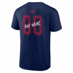 NHL Colorado Avalanche Big & Tall Hustle Personalized Name & Number T-Shirt