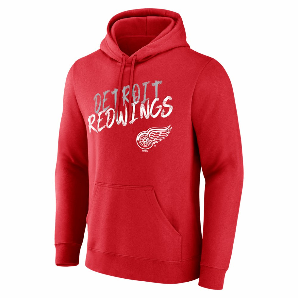 NHL Detroit Red Wings Hustle Personalized Name & Number Hoodie