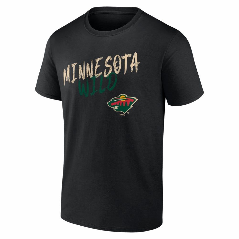 NHL Minnesota Wild Big & Tall Hustle Personalized Name & Number T-Shirt