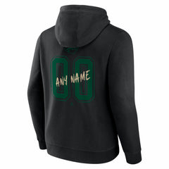 NHL Minnesota Wild Hustle Personalized Name & Number Hoodie