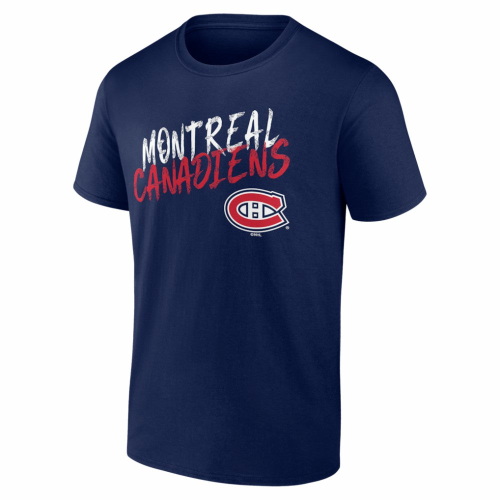 NHL Montreal Canadiens Hustle Personalized Name & Number T-Shirt