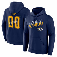 NHL Nashville Predators Hustle Personalized Name & Number Hoodie
