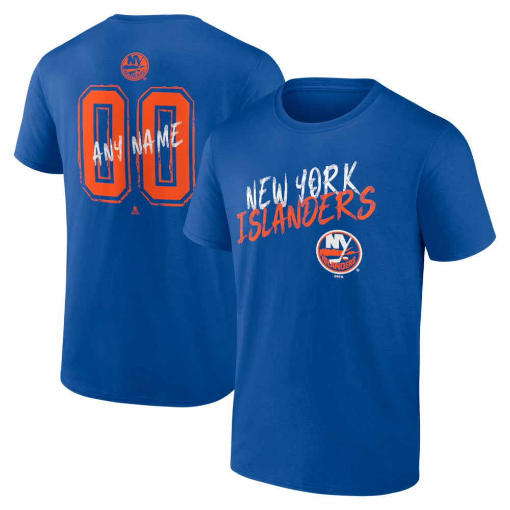 NHL New York Islanders Hustle Personalized Name & Number T-Shirt