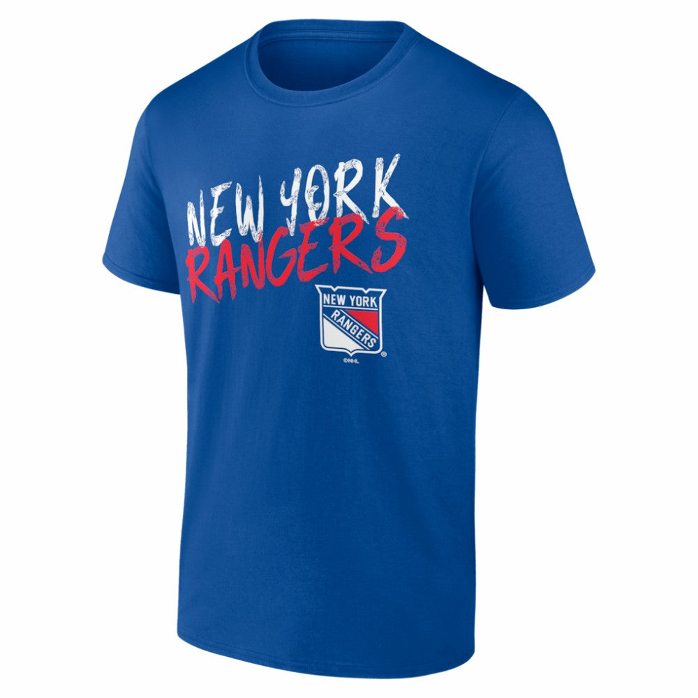 NHL New York Rangers Hustle Personalized Name & Number T-Shirt