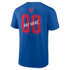 NHL New York Rangers Hustle Personalized Name & Number T-Shirt