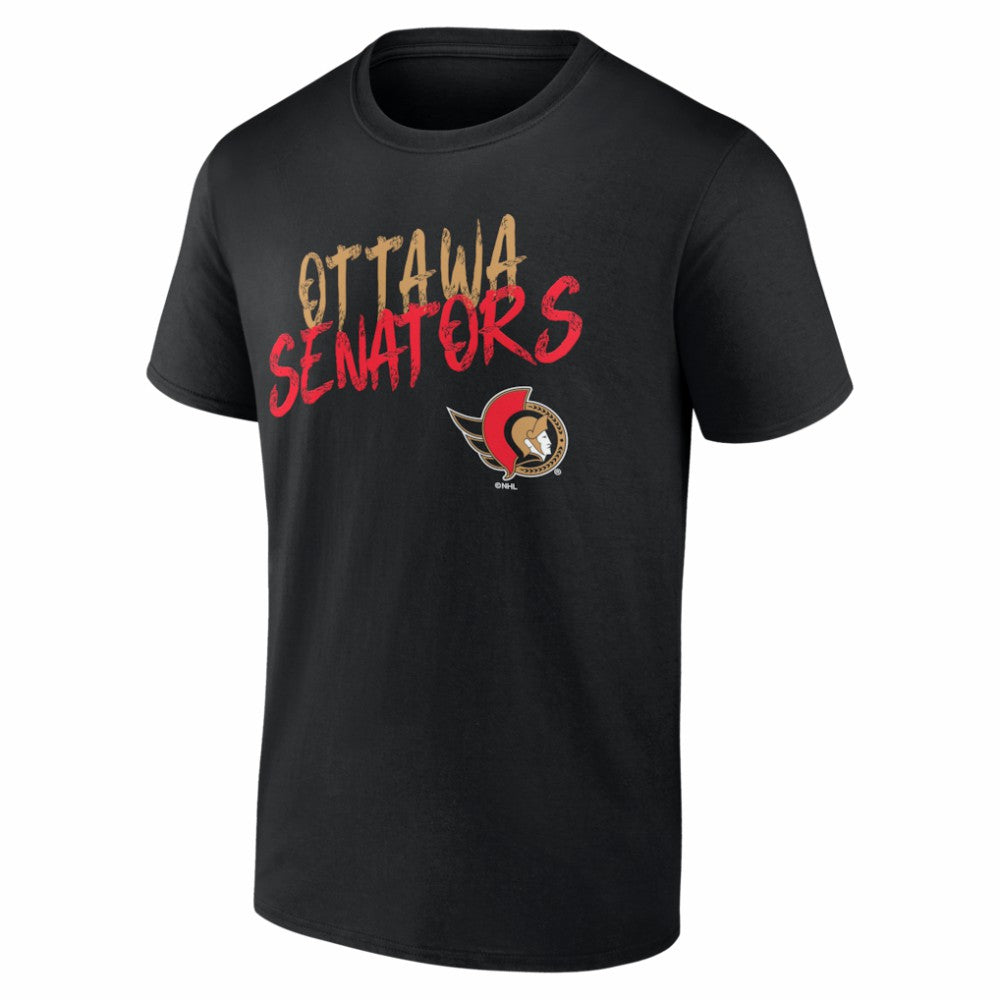 NHL Ottawa Senators Hustle Personalized Name & Number T-Shirt