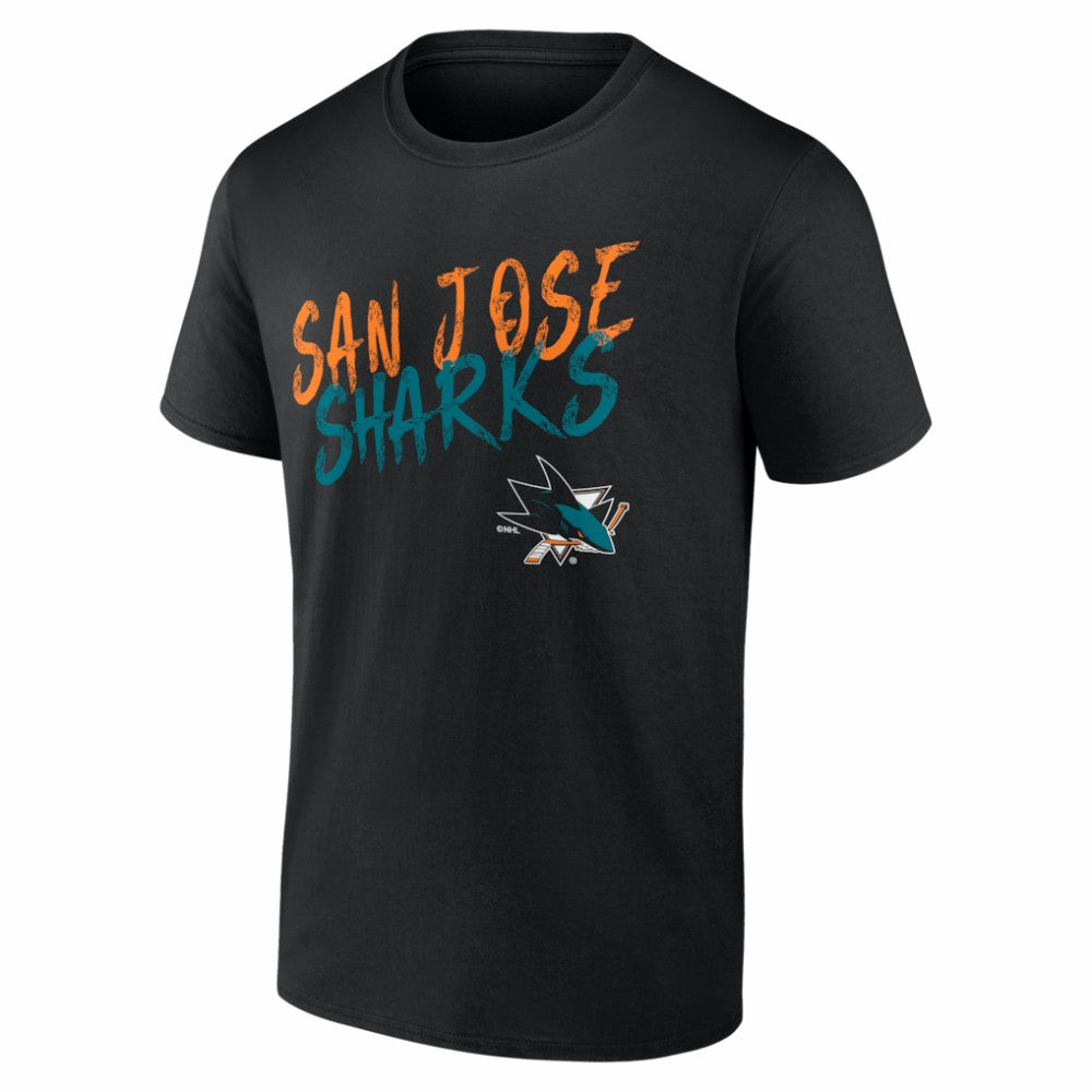 NHL San Jose Sharks Hustle Personalized Name & Number T-Shirt