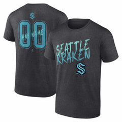 NHL Seattle Kraken Hustle Personalized Name & Number T-Shirt