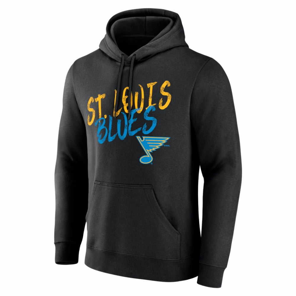 NHL St. Louis Blues Big & Tall Hustle Personalized Name & Number Hoodie