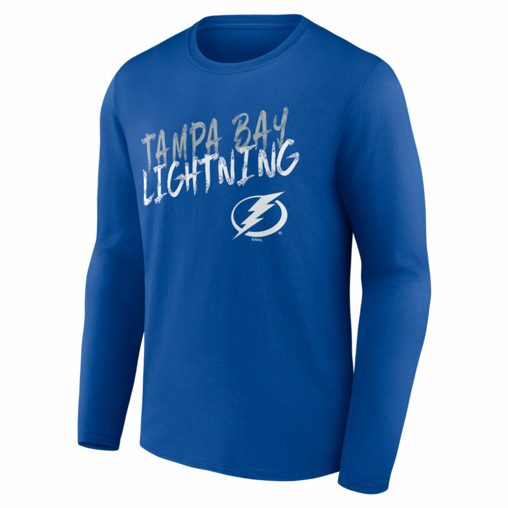 NHL Tampa Bay Lightning Hustle Personalized Name & Number Long Sleeve T-Shirt