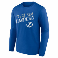 NHL Tampa Bay Lightning Hustle Personalized Name & Number Long Sleeve T-Shirt