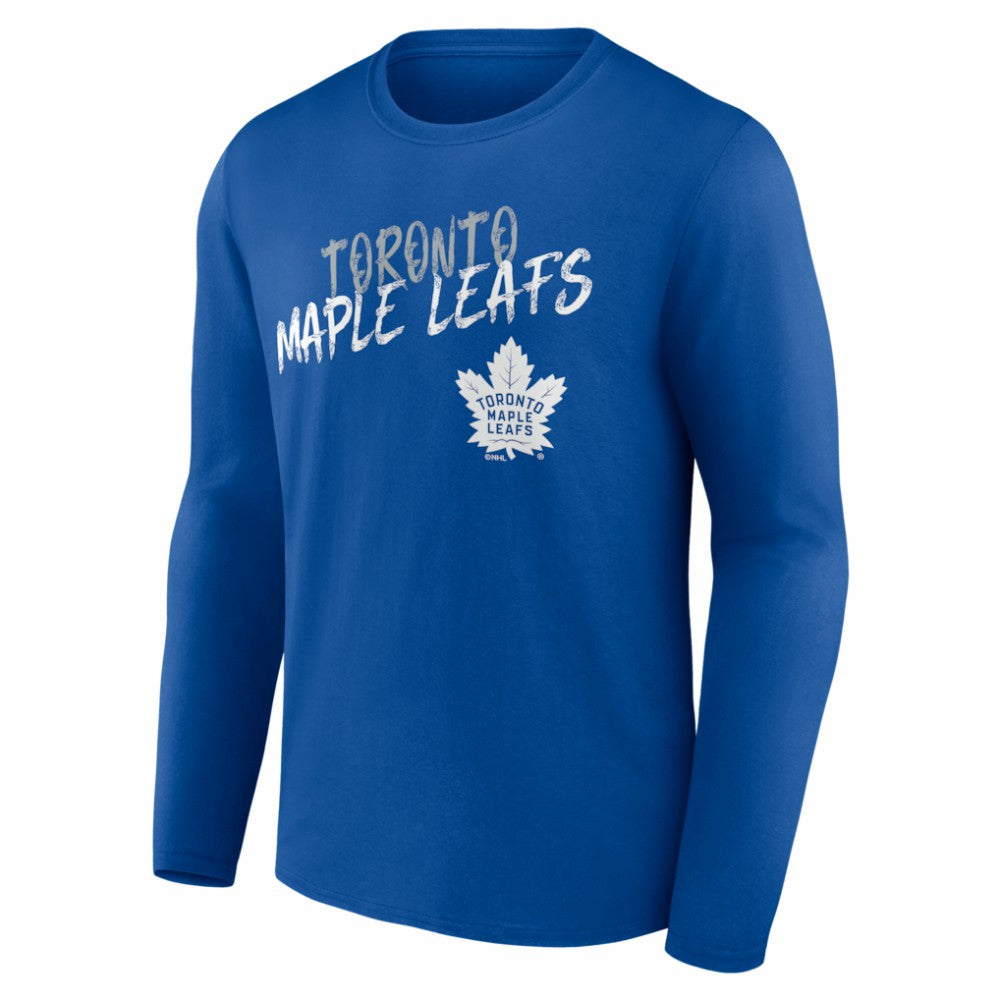 NHL Toronto Maple Leafs Hustle Personalized Name & Number Long Sleeve T-Shirt