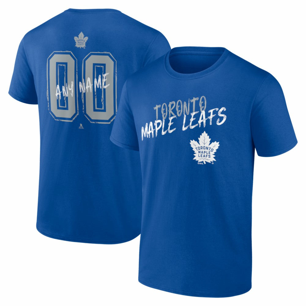 NHL Toronto Maple Leafs Hustle Personalized Name & Number T-Shirt