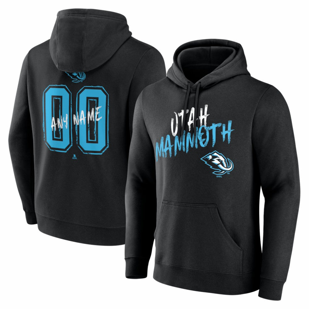 NHL Utah Mammoth Big & Tall Hustle Personalized Name & Number Hoodie