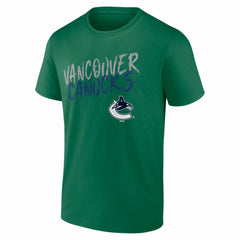 NHL Vancouver Canucks Hustle Personalized Name & Number T-Shirt