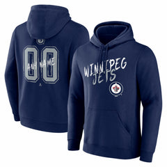 NHL Winnipeg Jets Hustle Personalized Name & Number Hoodie
