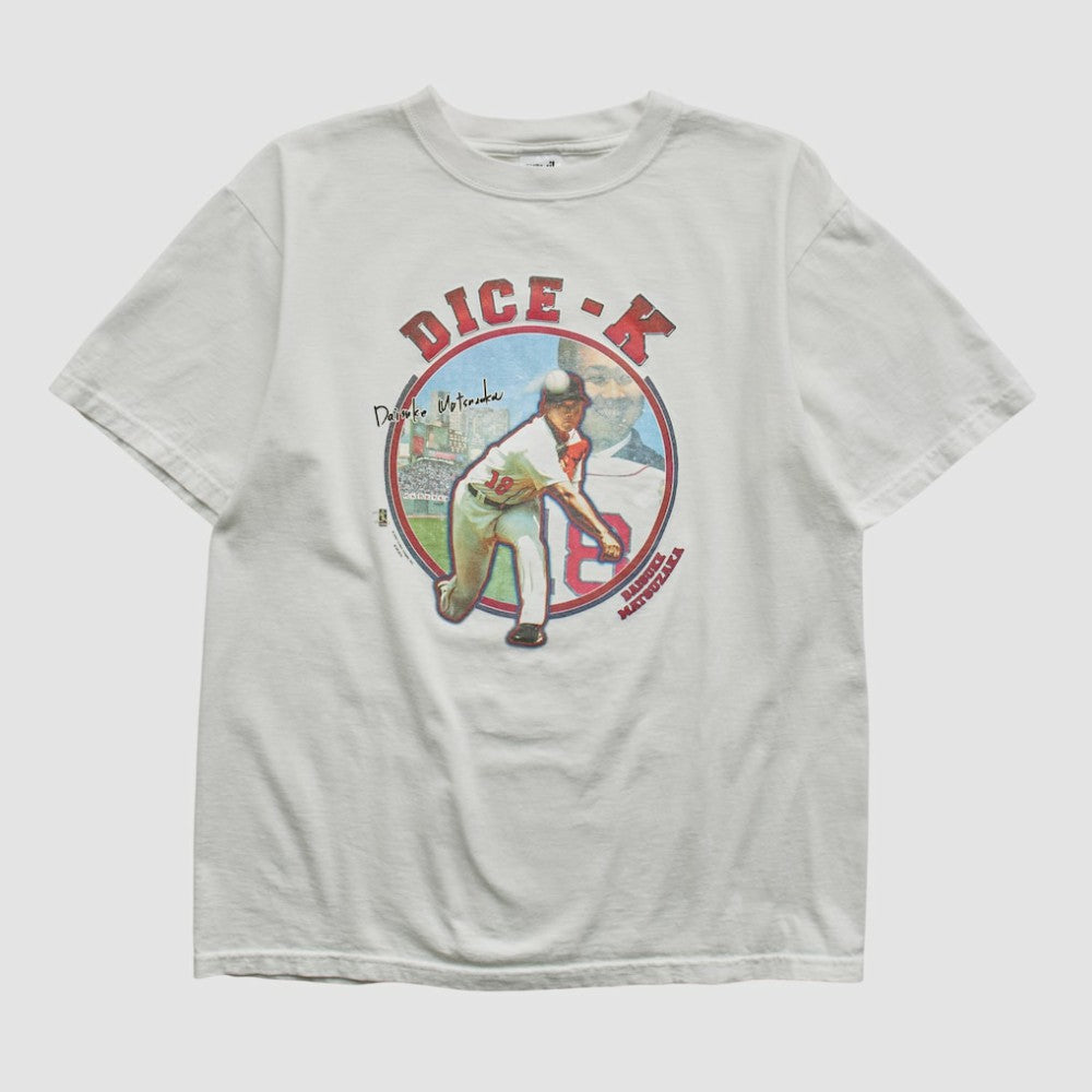White Daisuke Matsuzaka Anvil 2007 T-shirt