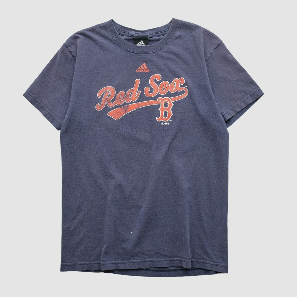 Navy Boston Red Sox Adidas T-shirt