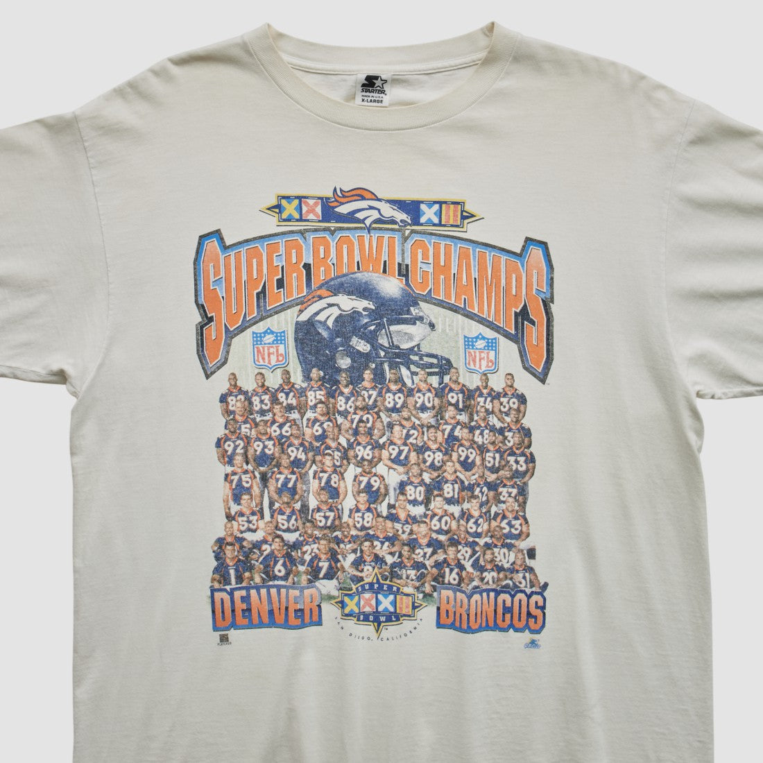 Starter 1998 T-shirt - Denver Broncos T-shirts