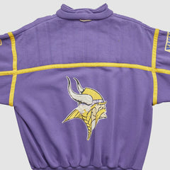 90s 1/4 Zip Sweatshirt - Minnesota Vikings Sweatshirts