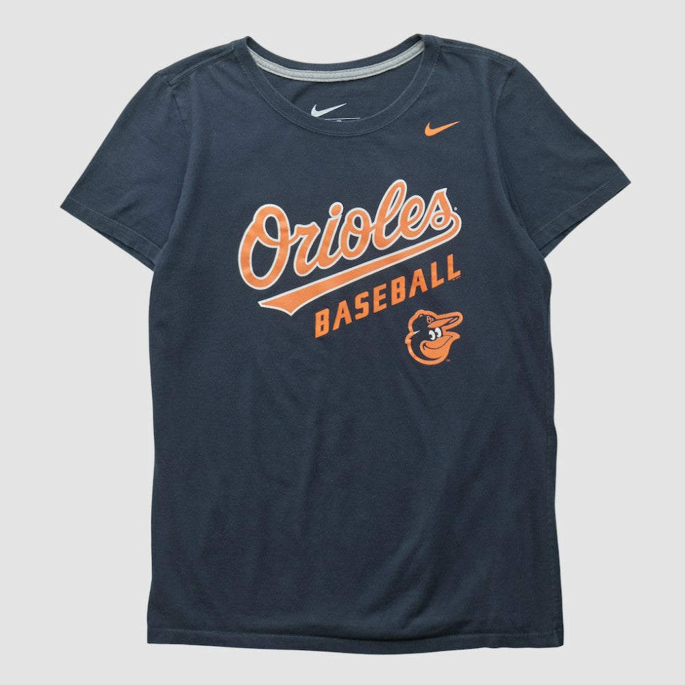 Black Baltimore Orioles Nike 2010s T-shirt