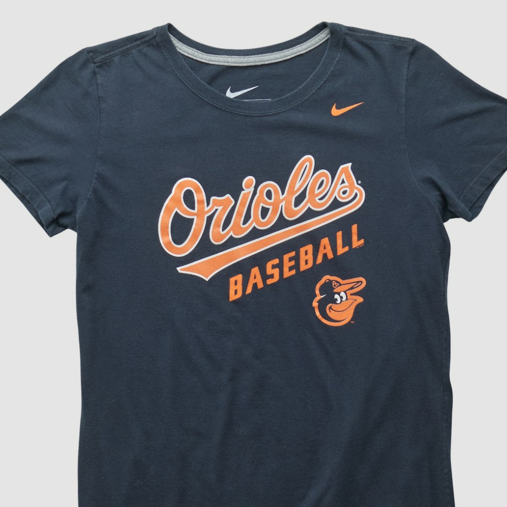 Black Baltimore Orioles Nike 2010s T-shirt