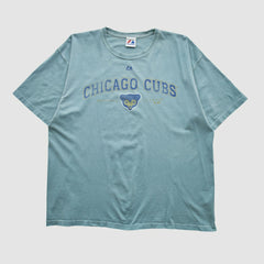 Light Blue Chicago Cubs Majestic 2000s T-shirt
